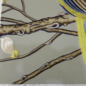 Panel de pared tapizado bordado <span class=keywords><strong>a</strong></span> <span class=keywords><strong>máquina</strong></span> de cuero Zhenling <span class=keywords><strong>para</strong></span> decoración de pared interior de la casa - Product Image 6