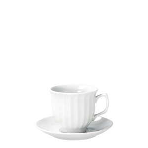 Set da Tè in Porcellana da 6 Pezzi con Piattini Bianchi Accessori di Alta Qualità per Amanti del Tè - Product Image 1