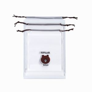 Bolsas de Almacenamiento de Plástico Transparente con Cierre Elástico Biodegradable para Ropa, Zapatos y Calcetines, con Función de Conservación de Frescura - Product Image 1