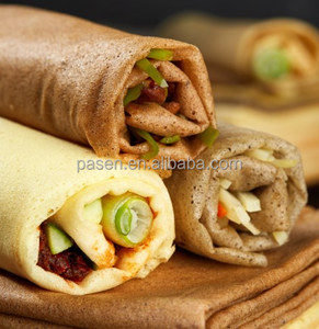 Automatico piatto arabo pane che fa la <span class=keywords><strong>macchina</strong></span> Al Forno piatto <span class=keywords><strong>pancake</strong></span> maker spinta a mano dosa <span class=keywords><strong>macchina</strong></span> di cottura - Product Image 6