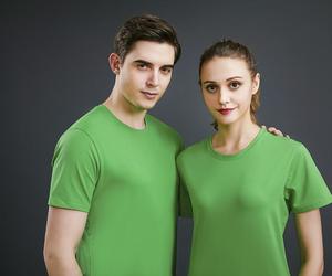 60 Cotton 40 Polyester T Áo Sơ Mi Bán Buôn Thời Trang Phố Trống T-Shirts 60 Cotton 40 Polyester Pha Trộn Đồng Bằng Màu Đen Áo Thun Cotton - Product Image 2
