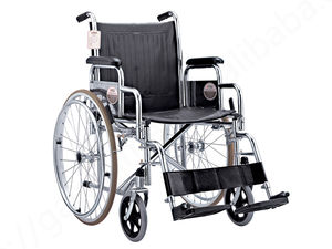Hot Sale Health Care Products Detachable Armrest and Footrest Steel <b>Wheel</b> <b>Chair</b> for Elderly Steel Wheelchair - Product Image 2