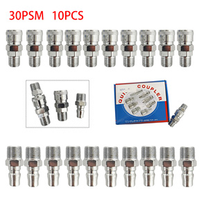 High Pressure PSM Air Hose <b>Connector</b> Industrial <b>Quick</b> Release Coupler NPT Thread -001 - Product Image 1