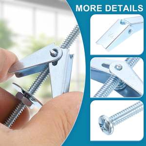 Heetverkopende vlinderankers met vleugelmoeren, holle gipsplaatankers - Product Image 4