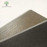 LongWell Noyer Chevrons Cliquez Planche de vinyle Revêtement de sol Pierre Plastique Véritable Grain de bois Carreaux de vinyle Revêtement de sol SPC de luxe