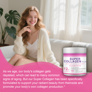 ผงคอลลาเจนซูเปอร์มารีน OEM/OBM/ODM แบรนด์ส่วนตัว พร้อมผงไฮยาลูรอนิค แอซิด บำรุงผิว เล็บ และเส้นผม - Product Image 6