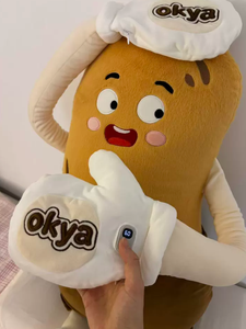 Coussin corporel en peluche Smart Potato King, aide au sommeil chauffante et apaisante avec enregistrement Bluetooth, compagnon long et large <span class=keywords><strong>pour</strong></span> adultes et dormeurs latéraux - Product Image 5