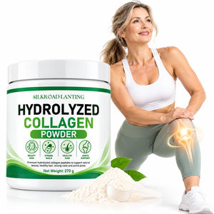 Poudre de collagène hydrolysé Silkroad Lanting 270g, peptides de qualité supérieure pour la peau, les cheveux, les ongles et le soutien des articulations - Product Image 1