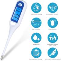 Baterai Tombol CR1225 Tegangan Stabil 3V untuk Termometer Digital Rektal & Oral Decdeal LCD Termometer Demam