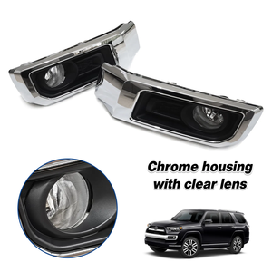 Juego de 2 Faros Antiniebla con Acabado Cromado para <span class=keywords><strong>Toyota</strong></span> <span class=keywords><strong>4Runner</strong></span> 4 Runner <span class=keywords><strong>Limited</strong></span> 2014-<span class=keywords><strong>2020</strong></span> - Product Image 5