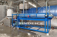 Machine à glaçons en blocs de petite capacité 2 tonnes/jour, fabrication chinoise, avec stockage de 1000 kg de glace, à vendre