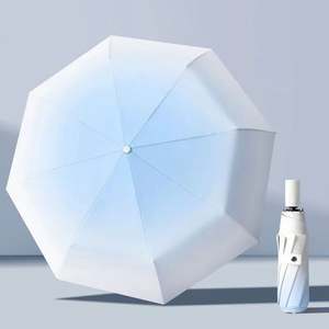 CJX654 Parapluie pliant coupe-vent anti-UV entièrement automatique à ouverture et fermeture automatiques pour l'extérieur, personnalisable en gros - Product Image 4