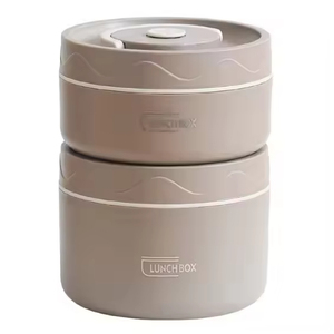 Boîte à lunch isotherme de haute qualité en acier inoxydable pour la maison, avec couvercle, bol à soupe, récipient à porridge, compatible micro-ondes - Product Image 4