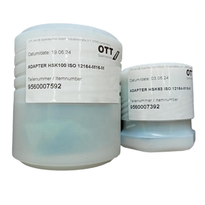 100 Nouveaux adaptateurs de réduction de broche HSK100 à HSK63 JAKOB 95.600.073.9.2 pour centre d'usinage, en stock en Allemagne - Product Image 6