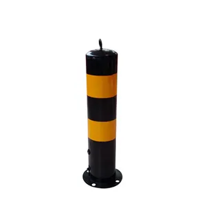 Ngoài trời có thể tháo rời thép cảnh báo bollard an ninh giao thông đám đông Road Barrier bài viết