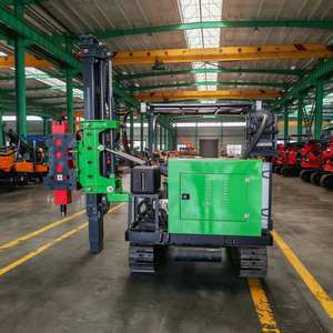 Mesin TEZHONG TZ585 penggerak tumpukan fotovoltaik surya dengan pompa mesin palu hidrolik dan bantalan-efisiensi tinggi - Product Image 4