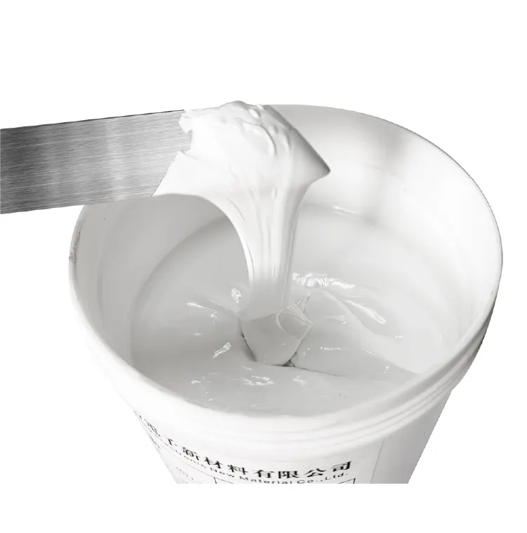 تونج فانج لاصق إلكتروني مضاد للماء مكون من قطعتين سيليكون أبيض شفاف سائل مصفر اللون