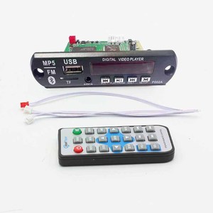 <span class=keywords><strong>Bluetooth</strong></span> MP5 dekoder kurulu için destekler 1080P HD Video araba MP4/MP5 çalar hoparlör anakart PCBA ürün - Product Image 3