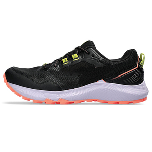 Outdoor Trail Running <b>Sneakers</b> <b>Black</b> Color‑Block Design Breathable Mesh Wear‑Resistant Anti‑Slip Deep Lug Sole Hiking Shoes - Product Image 3