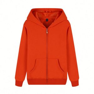 Sweat à capuche zippé de luxe en molleton 100 % coton, impression sérigraphique en relief personnalisée, grammage lourd 500 g/m², pull d'hiver, échantillon gratuit - Product Image 3