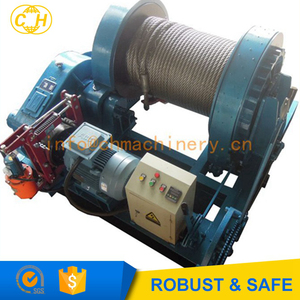 Treuil de sauvetage minier électrique pour grues avec vitesse variable et frein à deux unités - Product Image 4