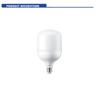Ampoule LED Philips High Bay, culot E27/E40, 112 lm/W, haute luminosité, lampe à économie d'énergie pour l'éclairage de plafond des usines et entrepôts