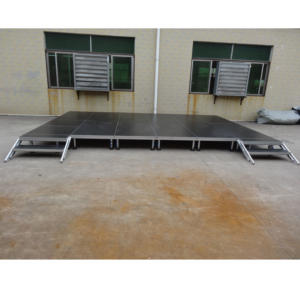 เวทีพับได้สำหรับงานกลางแจ้ง ตกแต่งงานปาร์ตี้ ทำจากอลูมิเนียม - Product Image 1