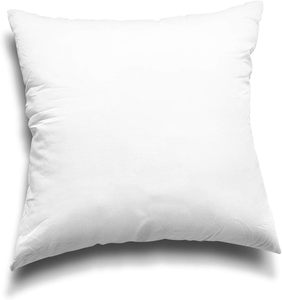4-Pack White 18x18 <strong>Throw</strong> Pillow Inserts Lightweight Knitted Alternative Polyester Machine Washable <strong>Couch</strong> <strong>Cushion</strong> Sham - Product Image 4
