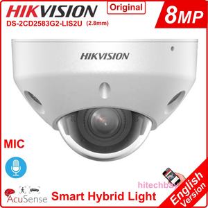 กล้องวงจรปิด Hik Original รุ่น DS-2CD2583G2-LIS2U ความละเอียด 8MP AcuSense Smart Hybrid Light พร้อมไมโครโฟนในตัว รองรับ PoE แบบมินิโดม กล้อง IP Network กันน้ำกันฝุ่นมาตรฐาน IP67 - Product Image 2