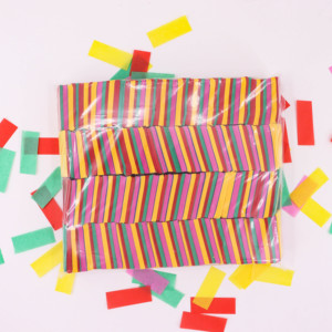 Coriandoli di Carta <span class=keywords><strong>Biodegradabili</strong></span> Multicolore Arcobaleno per Carnevale, Festival, Matrimoni, Pasqua, Compleanni, Natale - Product Image 1