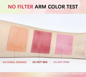 Nhà máy bán buôn ba chiều Blush kem cho tự nhiên làm nổi bật khuôn mặt, làm sáng và đường viền. Thoa kem má hồng - Product Image 6