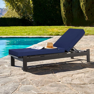 Chaises longues <span class=keywords><strong>de</strong></span> piscine <span class=keywords><strong>de</strong></span> patio imperméables personnalisées Coussins <span class=keywords><strong>de</strong></span> chaise longue d'extérieur en mousse avec revêtement amovible - Product Image 6