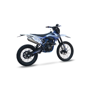 Motocicleta Todoterreno KT2 CB300 Refrigerada por Aire, Motocicleta <span class=keywords><strong>de</strong></span> Carreras Azul con Rueda Delantera <span class=keywords><strong>de</strong></span> 21 Pulgadas para Carreras <span class=keywords><strong>de</strong></span> Montaña - Product Image 1