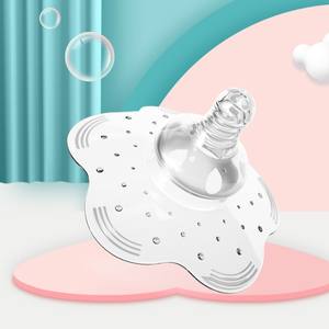 Coussinet de protection en silicone pour tétine, protège-tétine pour <span class=keywords><strong>biberon</strong></span>, coussinet anti-déversement pour <span class=keywords><strong>allaitement</strong></span>, couvre-tétine portable - Product Image 2