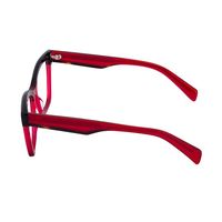 Montures de lunettes de vue décontractées MOOHE MH1206A en acétate œil-de-chat bicolore, personnalisables OEM/ODM avec logo, pour verres de prescription
