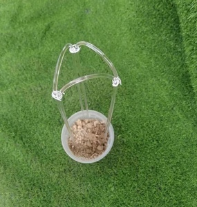 19inch/38inch gaeden trellis U hình 20cm 8 inch rõ ràng Acrylic nhà máy trellis U Hoop vườn Nguồn cung cấp hoặc leo cây hỗ trợ - Product Image 3