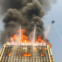Drone de pulvérisation de pesticides et de lutte contre les incendies à commande à distance, fabriqué en usine, avec cadre en carbone de haute qualité, certifié CE/FCC
