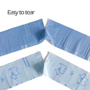 Eco-Friendly Custom Label Cornstarch Poop Bags for Dogs and Cats Biodegradable and <b>Compostable</b> Made From Plastic - Product Image 2