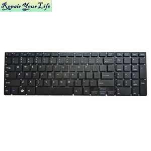 Teclado de repuesto para ordenador portátil en inglés de EE. UU. para teclado de color negro Nuevo sin marco sin retroiluminación F5 Control de silencio - Product Image 4