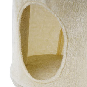 Yüksek kalite Premium kedi oyuncaklar yuva atlama platformu tırmalama kurulu tırmanma çerçevesi-kedi ağacı peluş tasarım karton ambalaj - Product Image 3