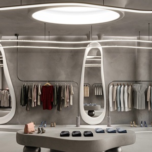 Muebles para Tiendas de Ropa Personalizados, Exhibidores Modernos para Prendas de Vestir, Muebles para Boutiques de Moda, Diseño de Interiores - Product Image 1
