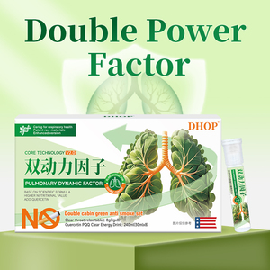 Cápsulas veganas PQQ de etiqueta privada OEM, suplemento de desintoxicación pulmonar natural <span class=keywords><strong>para</strong></span> adultos, suplemento de cápsulas a base de plantas - Product Image 2