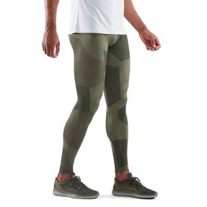 Leggings de Compresión Deportivos para Hombre, Diseño Personalizado, Camuflaje, Spandex/Poliéster, Cintura Elástica, Secado Rápido, para Gimnasio y Running - Product Image 4
