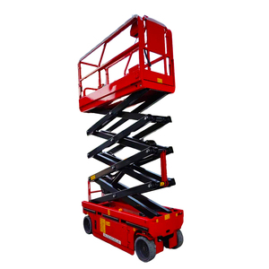 Scissor <span class=keywords><strong>Lift</strong></span> 10M Self-Propelled dengan Tinggi Kerja 10M |   <span class=keywords><strong>Platform</strong></span> Kerja Udara Bertenaga Listrik untuk Instalasi Konstruksi - Product Image 5
