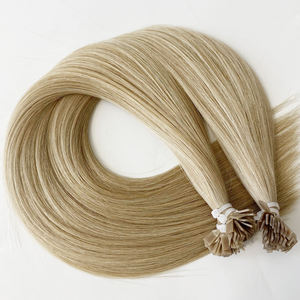 Extensions de cheveux humains Remy à pointe plate 100 % cuticules intactes, haute qualité, très demandées, pour un mouvement naturel et une <span class=keywords><strong>liberté</strong></span> de coiffage - Product Image 6