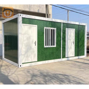 トイレプレハブハウス2025ポータブルコンテナハウスカスタムモジュール式1つのバスルーム付きプレハブシャワー付き - Product Image 1