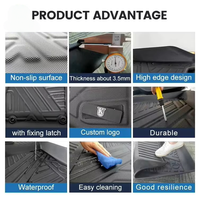 Karpet Lantai Mobil TPE Grosir, Alas Kaki, Karpet Bagasi untuk Chery Omoda 5 E5 C5 EV FX 2024 2025