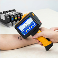 Impresora de Inyección de Tinta Manual de Alta Calidad de 12,7 mm con Logotipo USB, Máquina de Codificación de Fecha de Caducidad