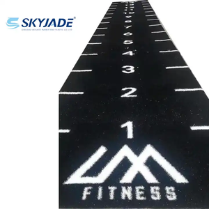 Gazon artificiel personnalisé de 15 à 25 mm pour piste de <span class=keywords><strong>luge</strong></span> de gymnase, gazon de gymnase personnalisé noir, vert, bleu de SKYJADE - Product Image 5