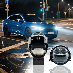 Chất lượng cao 3 inch siêu sáng <span class=keywords><strong>LED</strong></span> & vòng đôi trực tiếp <span class=keywords><strong>LED</strong></span> ống kính máy chiếu cho năng lượng mới xe - Product Image 1